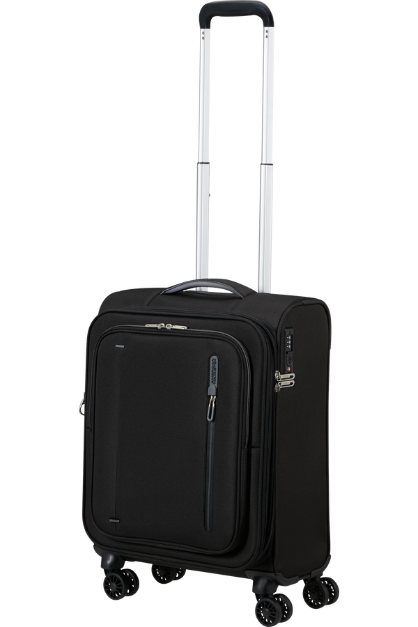 American Tourister Cloudrider Spinner EXP TSA S  Jet Black