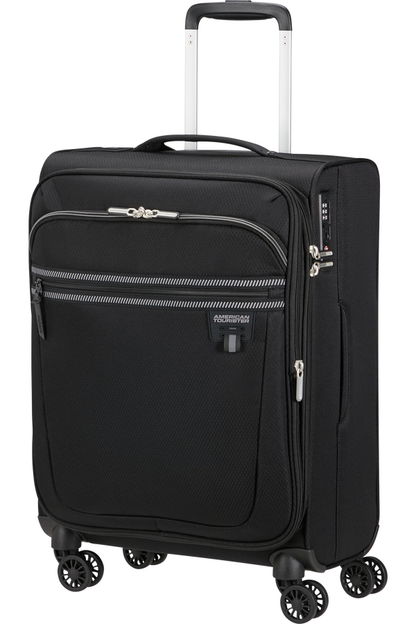 American Tourister Aerospin Spinner Expandable S  Zwart