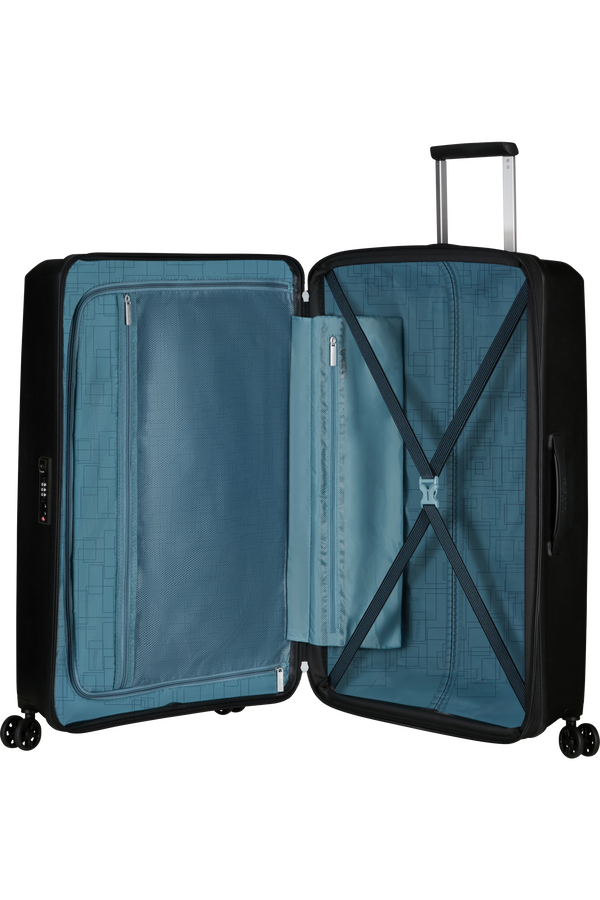 American Tourister Aerostep Spinner 77/28 Exp Tsa 77cm  Zwart