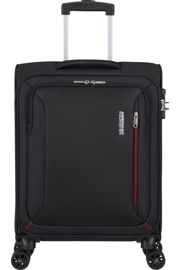 American Tourister Hyperspeed Spinner TSA 55cm Jet Black