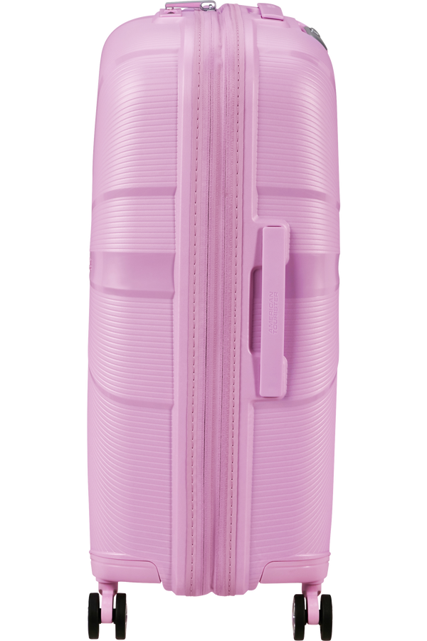 American Tourister StarVibe Spinner Expandable TSA 67cm  Metallic Pastel Lavender