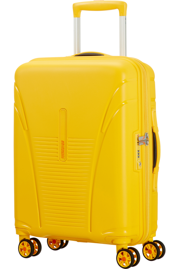 American Tourister Skytracer Handbagage koffer met 4 wielen 40x55x20cm  Saffron Yellow