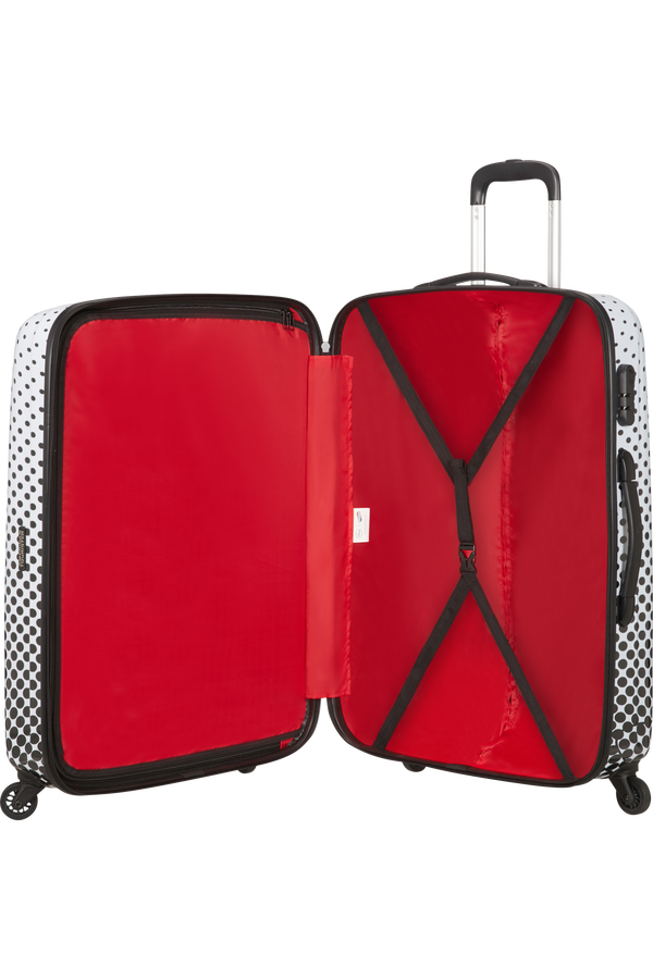 American Tourister Disney Legends Spinner Alfatwist 75cm  Mickey Mouse Polka Dot