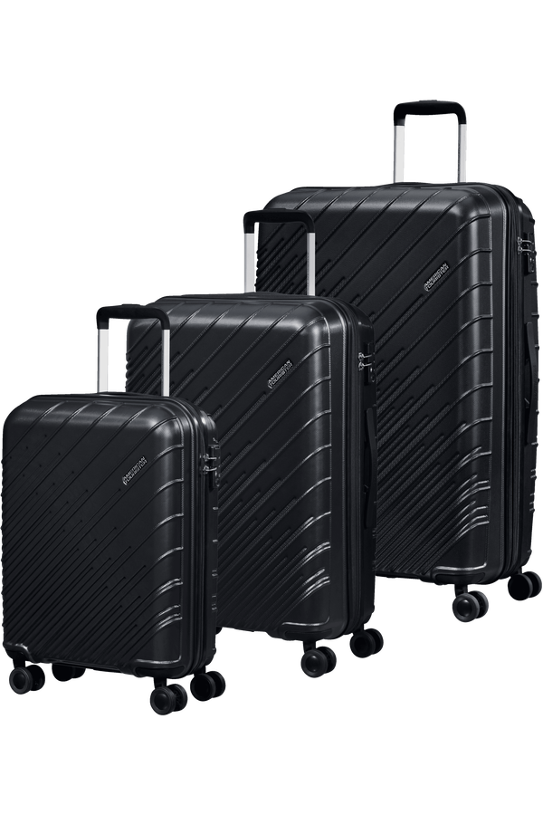 American Tourister Speedstar 3 PC SET A  Zwart