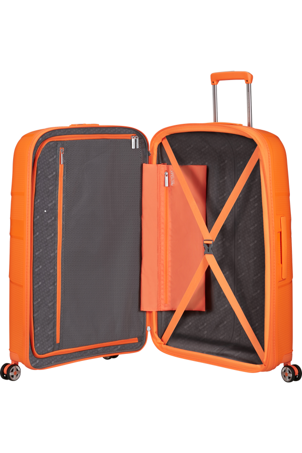 American Tourister StarVibe Spinner Expandable 77cm Papaya Smoothie