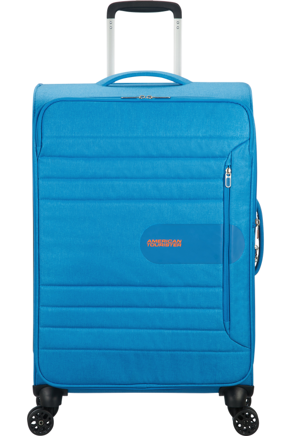 American Tourister Sonicsurfer Medium Uitbreidbare koffer met 4 wielen 68x44x28/31.5cm Blue Lagoon