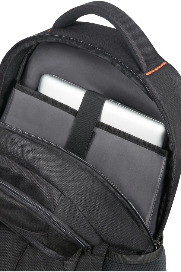 American Tourister At Work Laptop Backpack  17.3inch Black/Orange