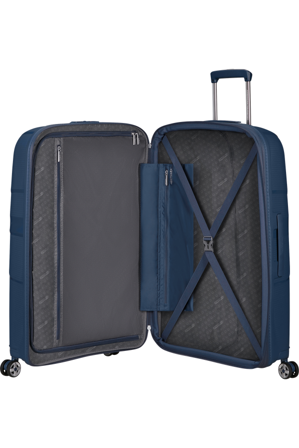American Tourister StarVibe Spinner Expandable 77cm Navy