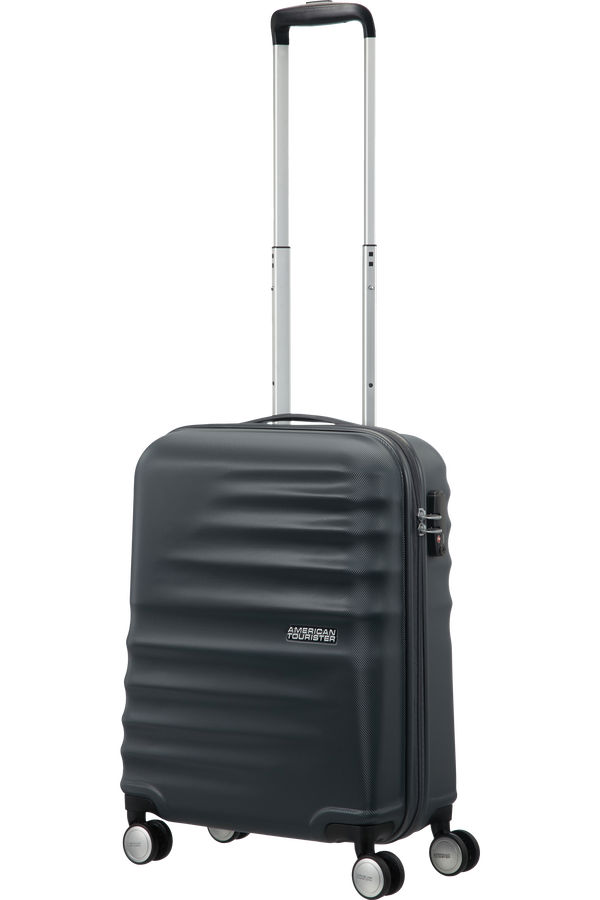 American Tourister Wavebreaker Handbagage koffer met 4 wielen 55x40x20cm Nightshade