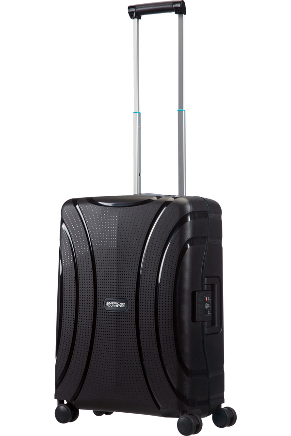 American Tourister Lock'n'Roll Handbagage koffer met 4 wielen 55x40x20cm Jet Black