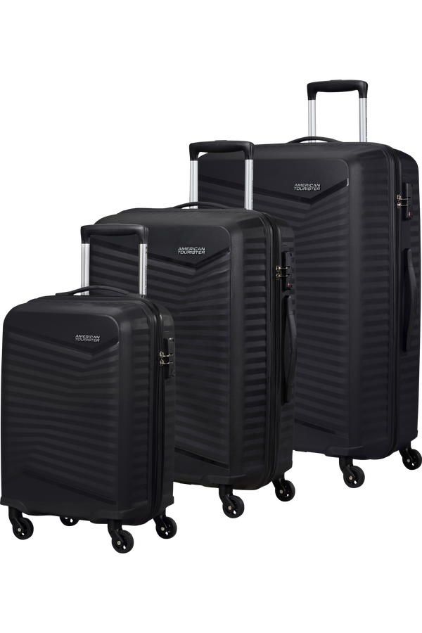 American Tourister Jetdriver 2.0 3 PC SET A  Zwart