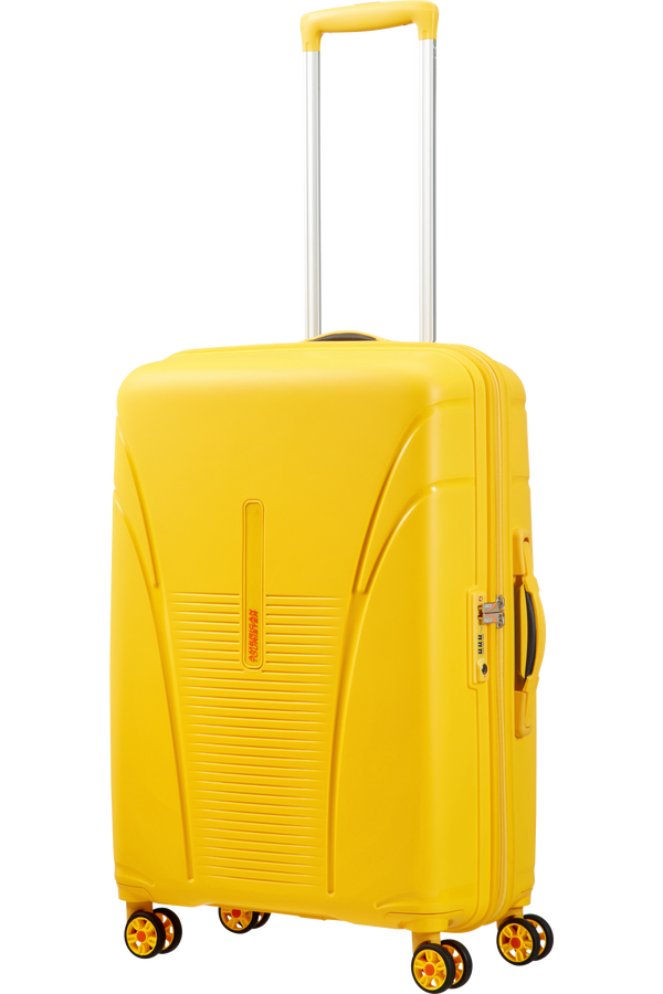 American Tourister Skytracer Medium koffer met 4 wielen 68cm  Saffron Yellow