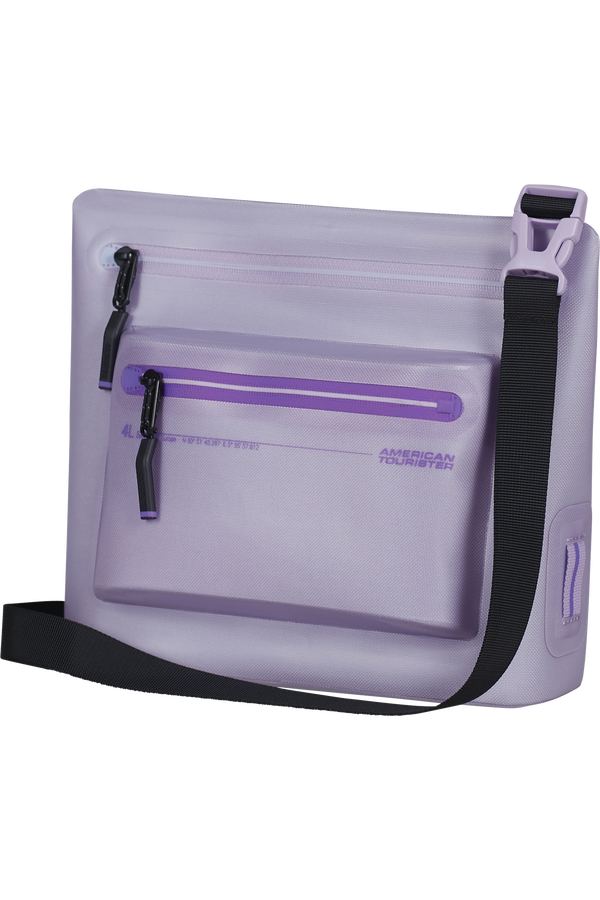 Colourdry M Schoudertas | American Tourister Colourdry Shoulder Bag M  Fresh Lilac