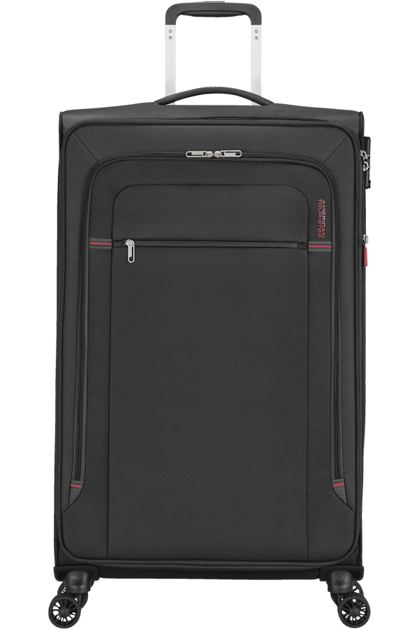 American Tourister Crosstrack Spinner Expandable 79cm Grey/Red