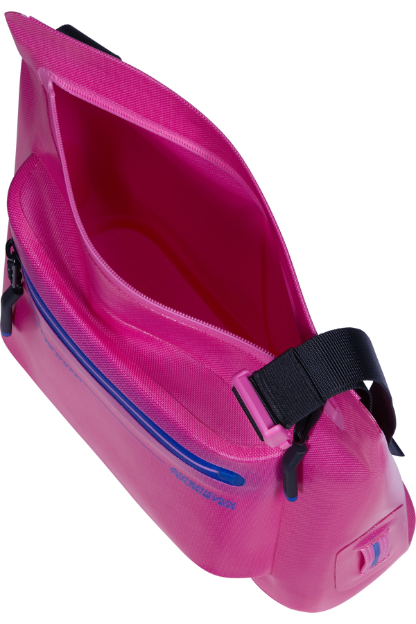 Colourdry M Schoudertas | American Tourister Colourdry Shoulder Bag M  Electric Fuchsia