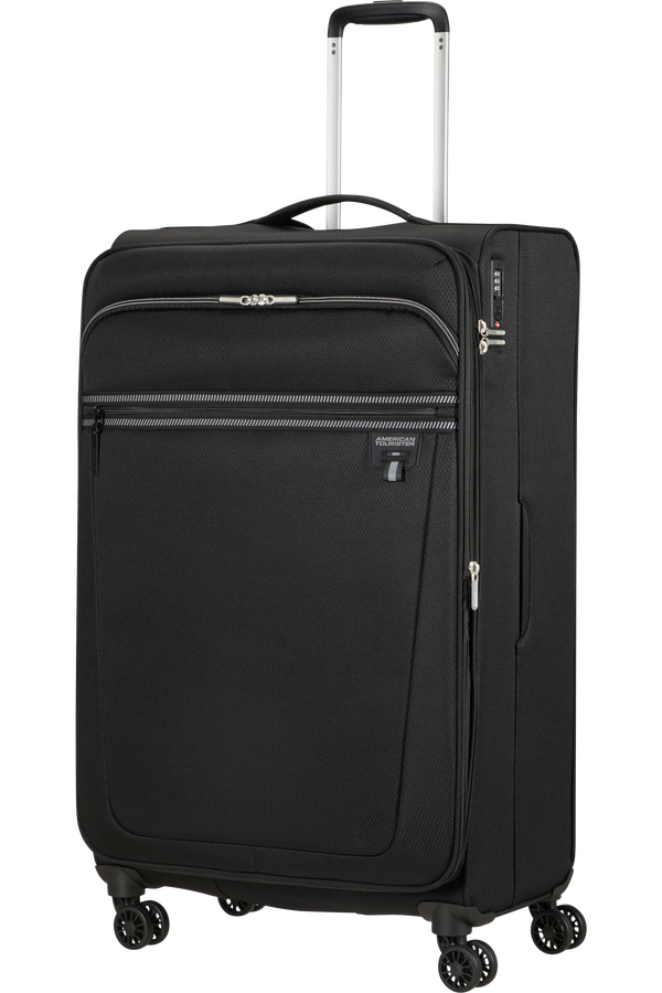 American Tourister Aerospin Spinner Expandable L  Zwart