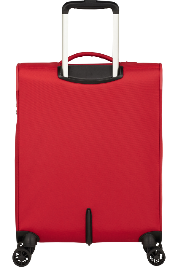 American Tourister Summerfunk Spinner Exp TSA 55cm  Rood American Tourister Summerfunk Spinner Exp TSA 55cm  Rood