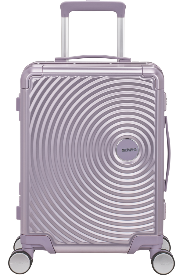 American Tourister Soundbox Alu Spinner TSA 55cm  Stormy Lilac