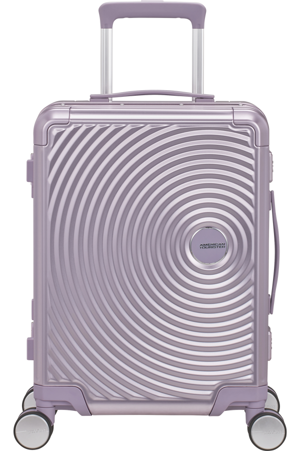 American Tourister Soundbox Alu Spinner TSA 55cm Stormy Lilac