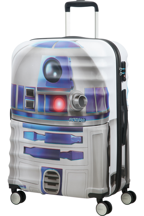 American Tourister Wavebreaker Disney Medium koffer met 4 wielen 67cm Star Wars R2-D2