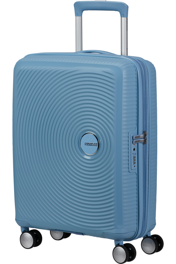 American Tourister SoundBox Spinner TSA Expandable 55cm  Sea Shimmer