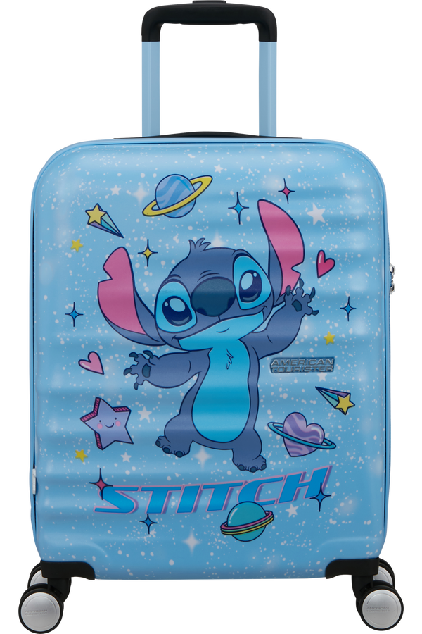 Disney Wavebreaker 55cm Handbagage | American Tourister Disney Wavebreaker Spinner TSA Disney Fl 55cm  Stitch Universe