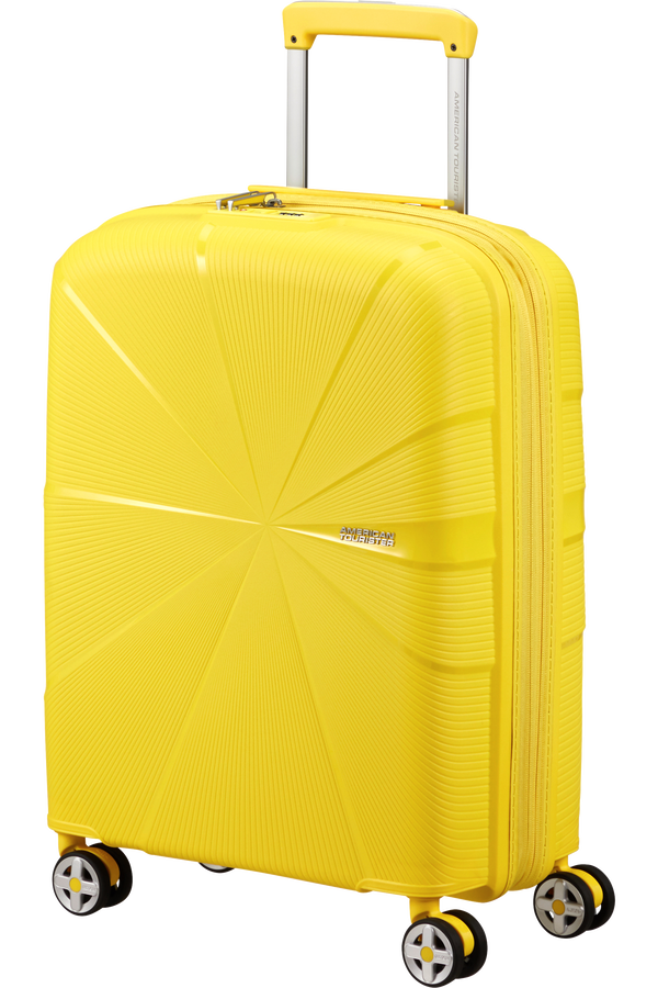 American Tourister StarVibe Spinner Expandable TSA 55cm Electric Lemon American Tourister StarVibe Spinner Expandable TSA 55cm Electric Lemon