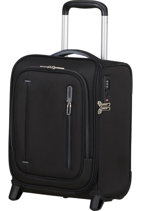 Cloudrider S/M Koffer (2 wielen) | American Tourister Cloudrider Upright Underseater Tsa  Jet Black