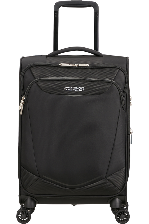 American Tourister SummerRide Spinner Expandable TSA 55cm L35  Zwart