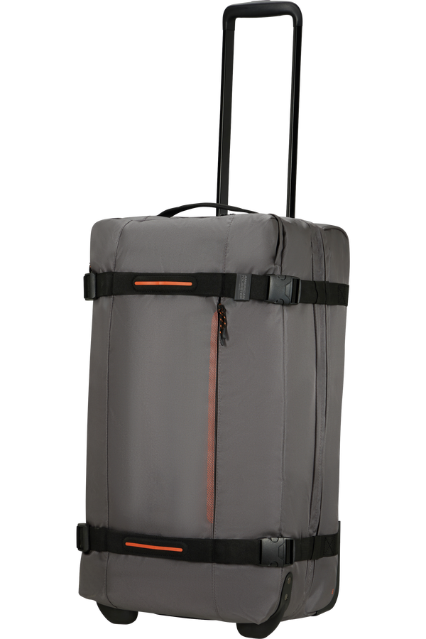 American Tourister Urban Track Duffle with Wheels M  Dark Grey American Tourister Urban Track Duffle with Wheels M  Dark Grey