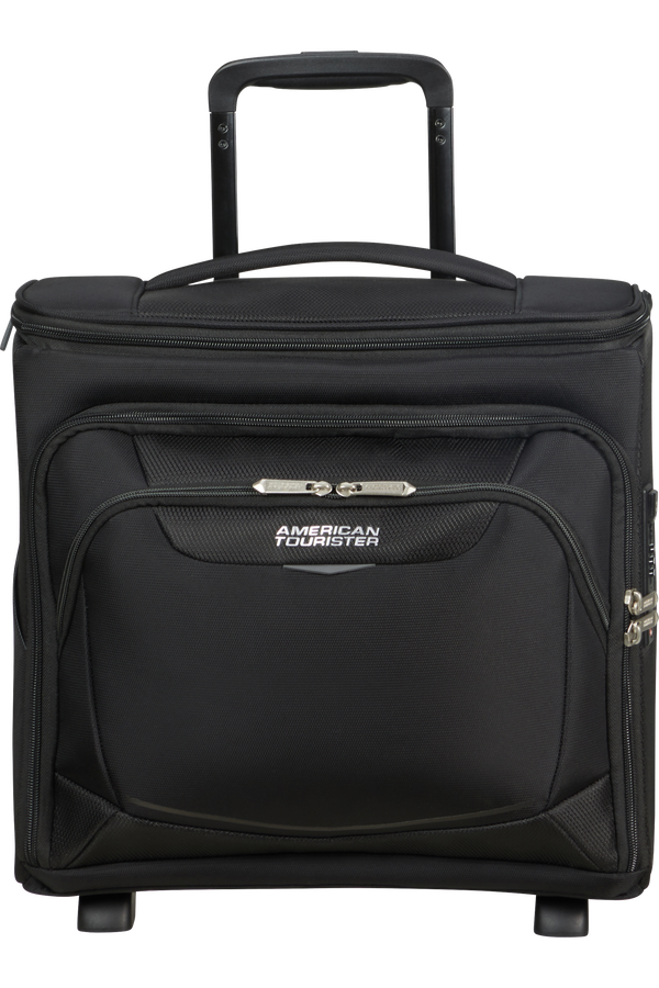 American Tourister SummerRide Upright Underseater Expandable Tsa Zwart