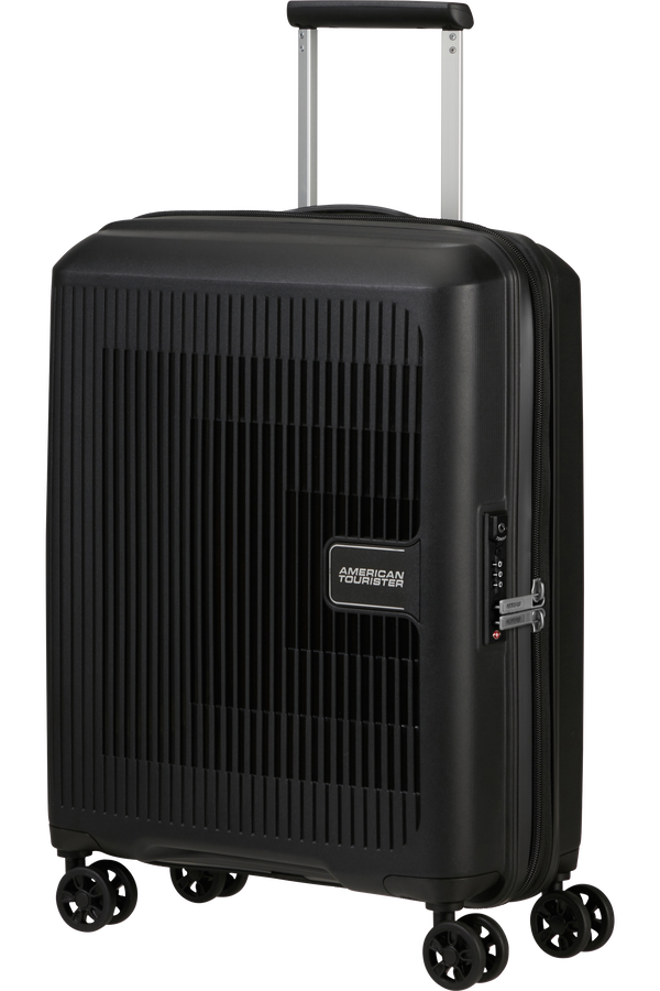 American Tourister Aerostep Spinner 55/20 Exp Tsa 55cm  Zwart