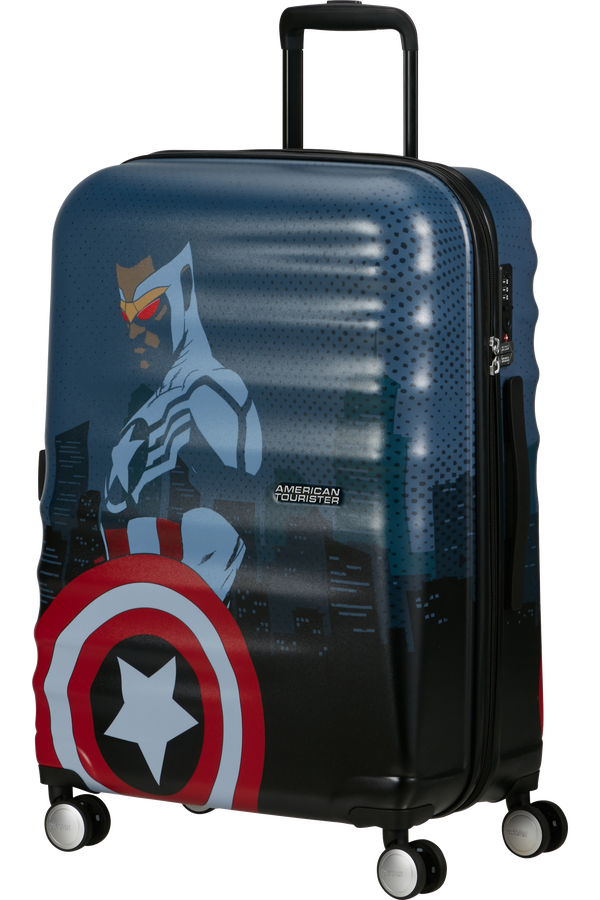 American Tourister Disney Wavebreaker Spinner TSA MARVEL Fl 67cm  Captain America City