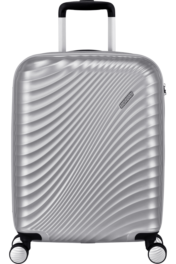 American Tourister Jetglam Spinner 55cm  Metallic Silver