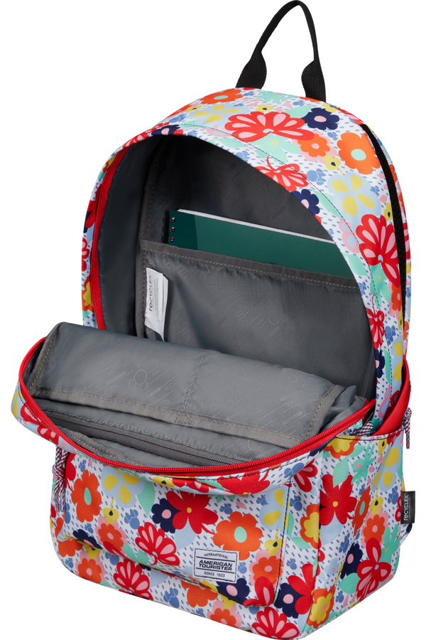 American Tourister Upbeat Disney Backpack Zip Disney  Minnie Flower