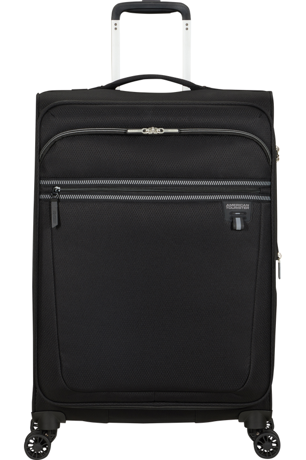 American Tourister Aerospin Spinner Expandable M  Zwart