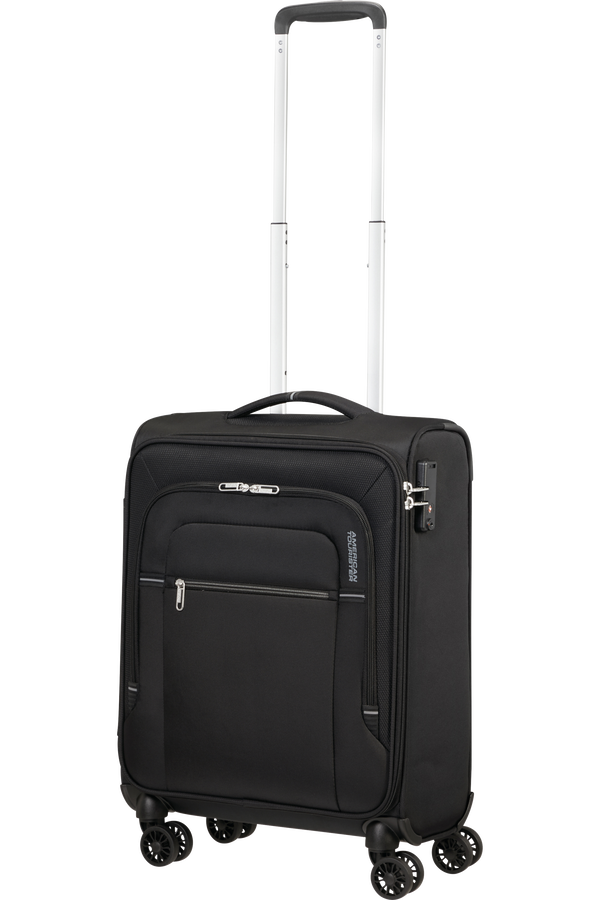 American Tourister Crosstrack Spinner 55cm  Black/Grey American Tourister Crosstrack Spinner 55cm  Black/Grey