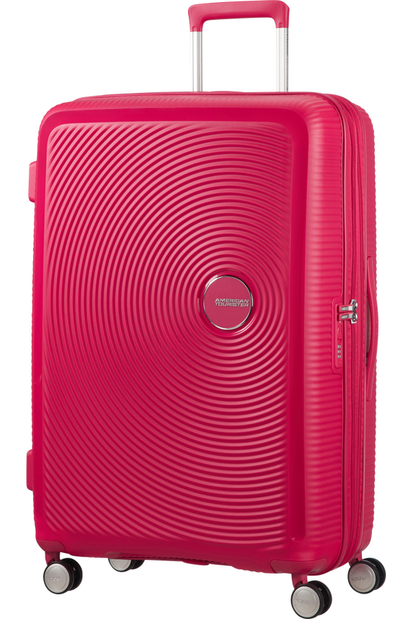 American Tourister Soundbox Spinner uitbreidbaar 77cm Lightning Pink