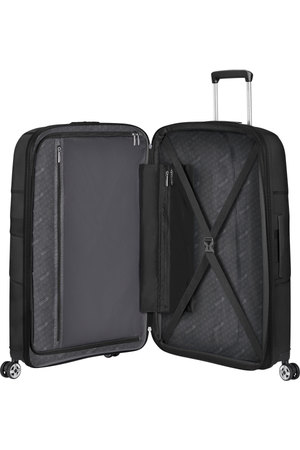 American Tourister StarVibe Spinner Expandable 77cm Zwart