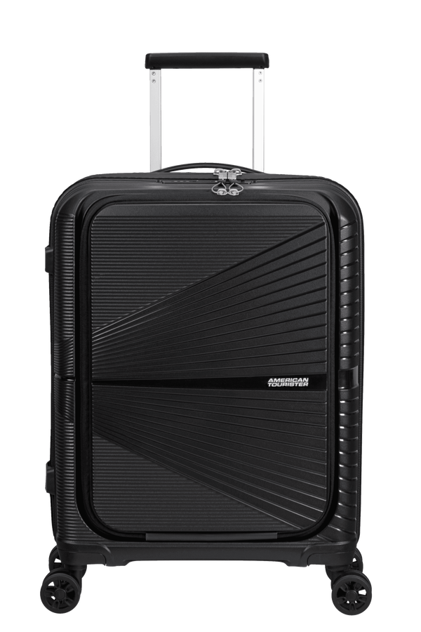 American Tourister Airconic Spinner Frontloader 15.6' 55cm  Onyx Black