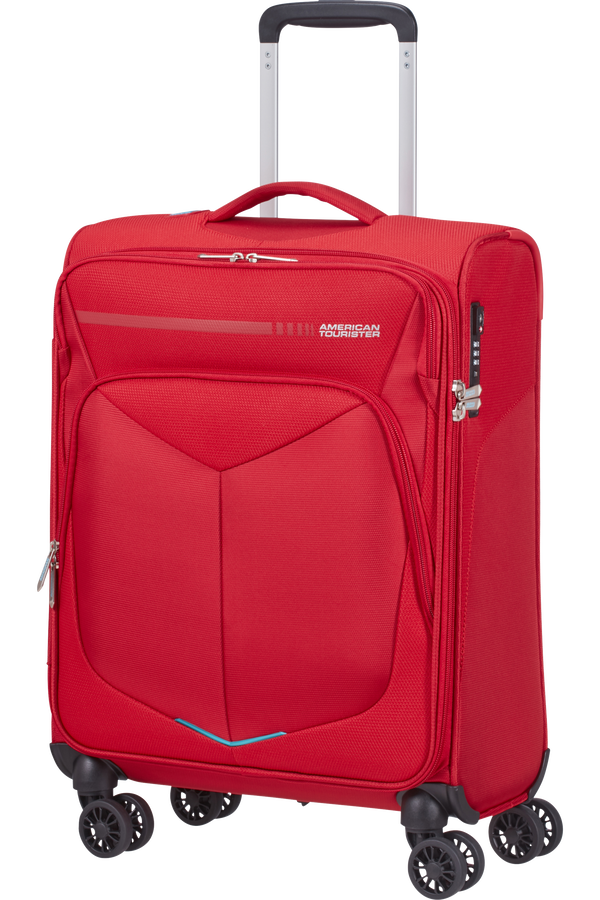 American Tourister Summerfunk Spinner Strict TSA 55cm  Rood
