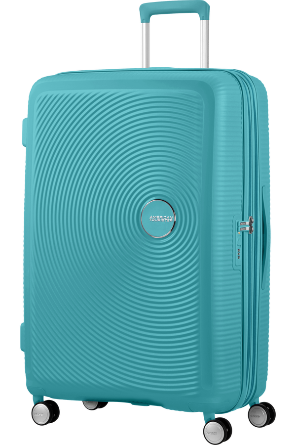 American Tourister Soundbox Spinner Expandable 77cm  Turquoise Tonic