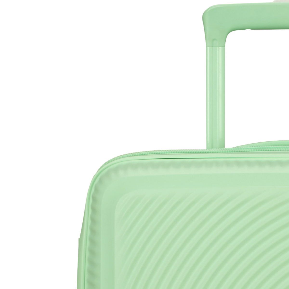 American Tourister Soundbox Spinner 55 Expandable Pastel Green