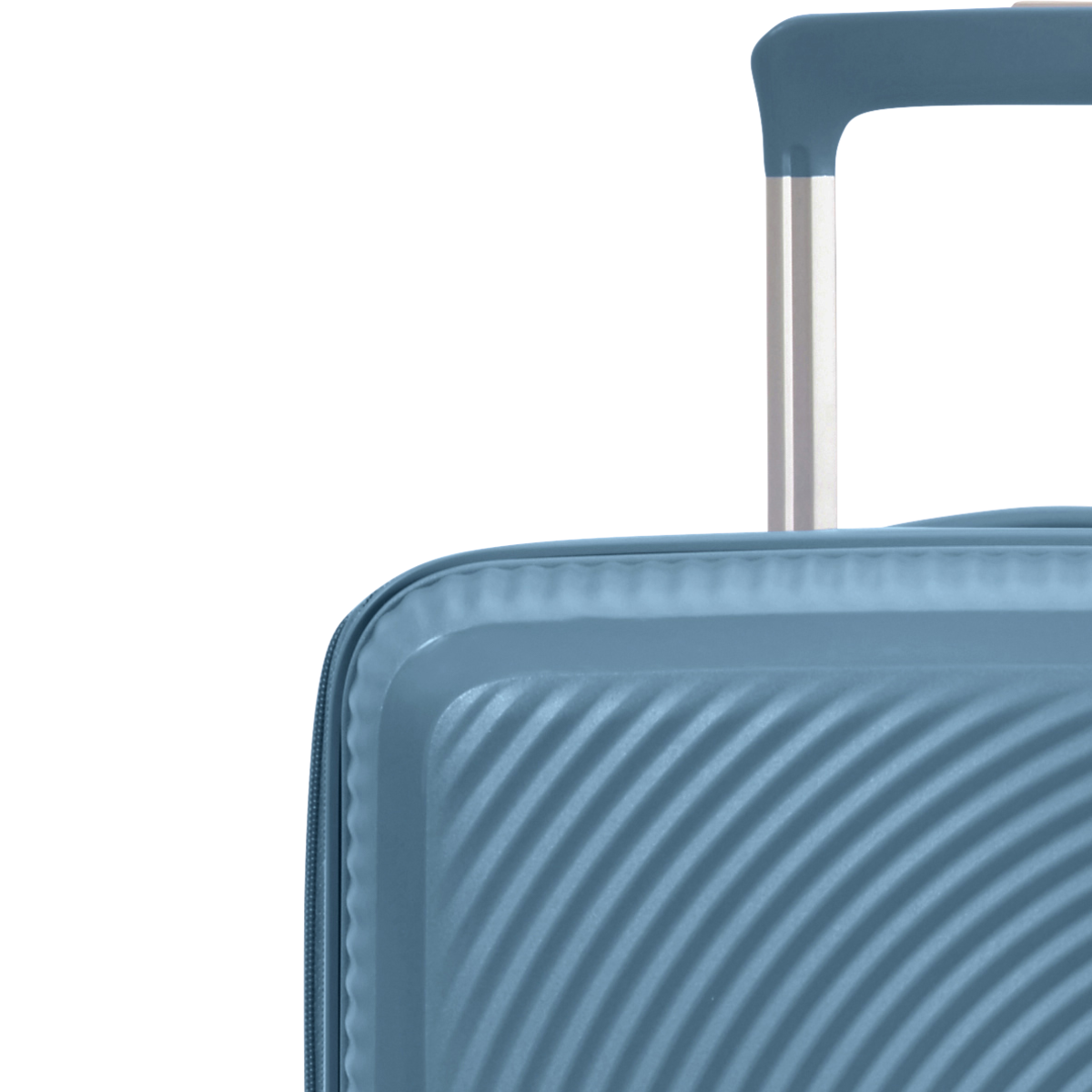 American Tourister trolley Soundbox 55 cm grijsblauw