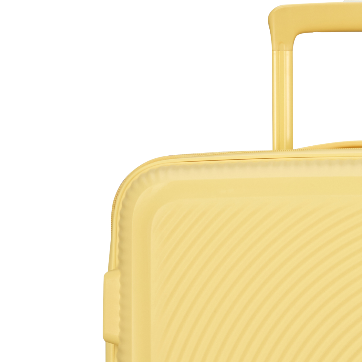 American Tourister Soundbox Spinner 67 Expandable Pastel Yellow
