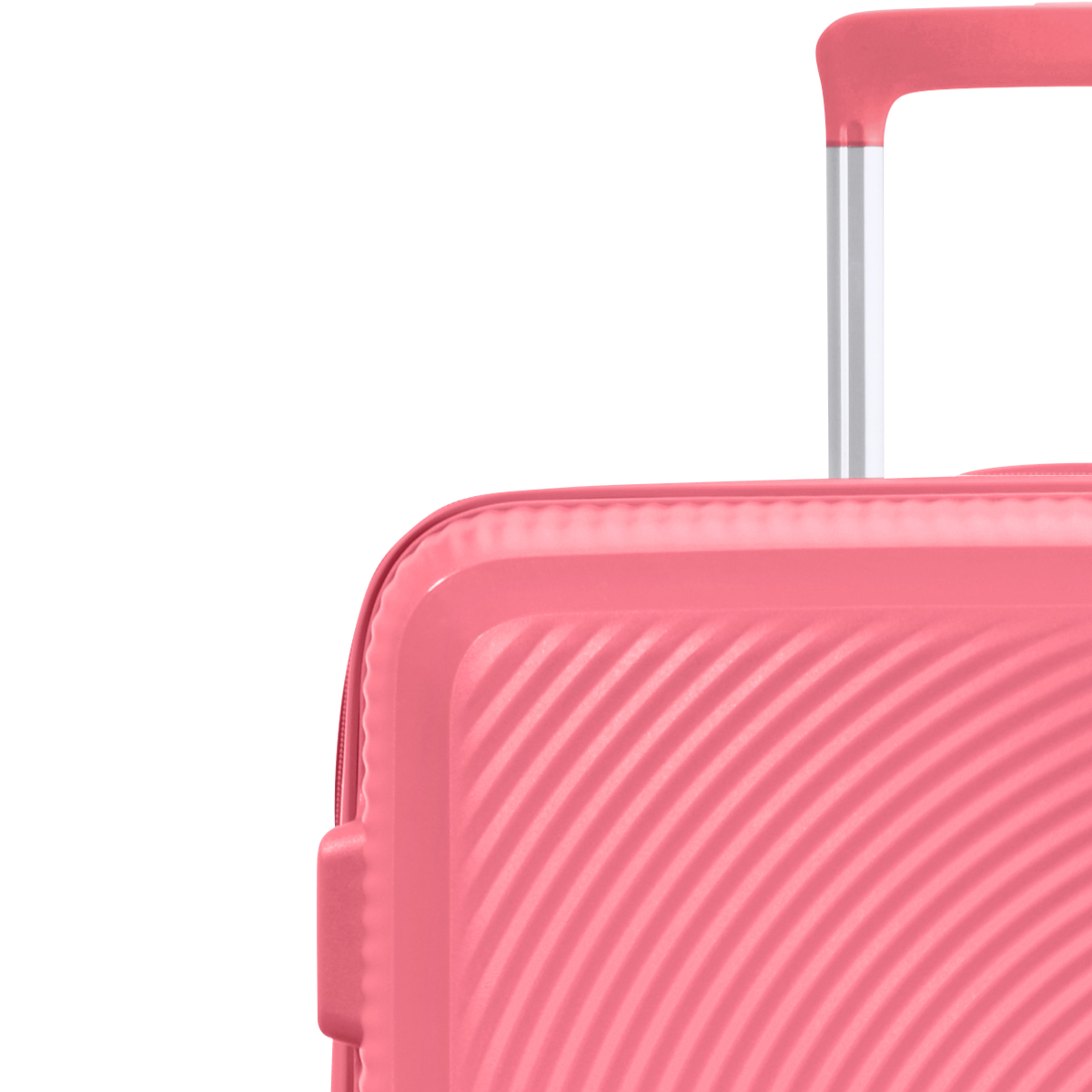 American Tourister Soundbox Spinner 67 Expandable sun kissed coral