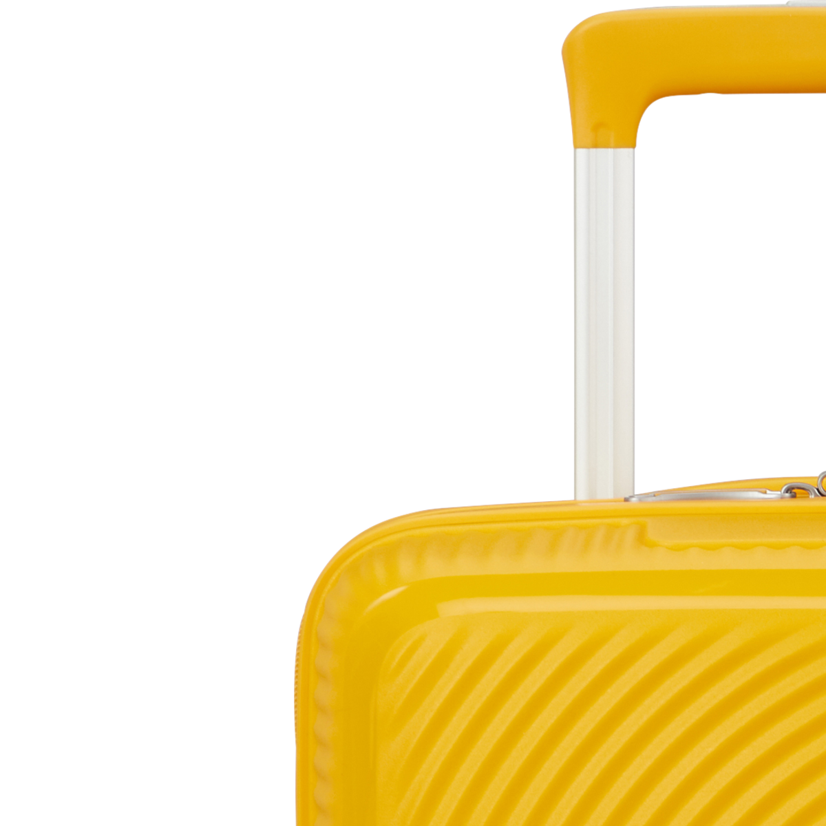 American Tourister kinderkoffer - Soundbox Mini handbagage 4 wielen - Golden Yellow - 22 l - 1.8 kg