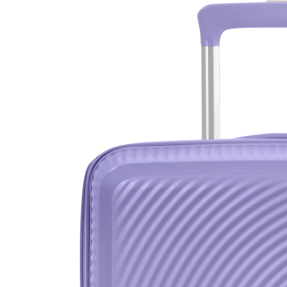 American Tourister Soundbox Spinner 55 Expandable lavender