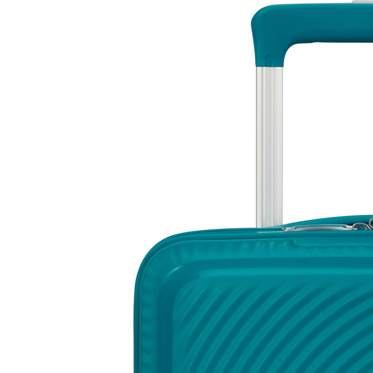 American Tourister kinderkoffer - Soundbox Mini handbagage 4 wielen - Deep teal - 22 l - 1.8 kg