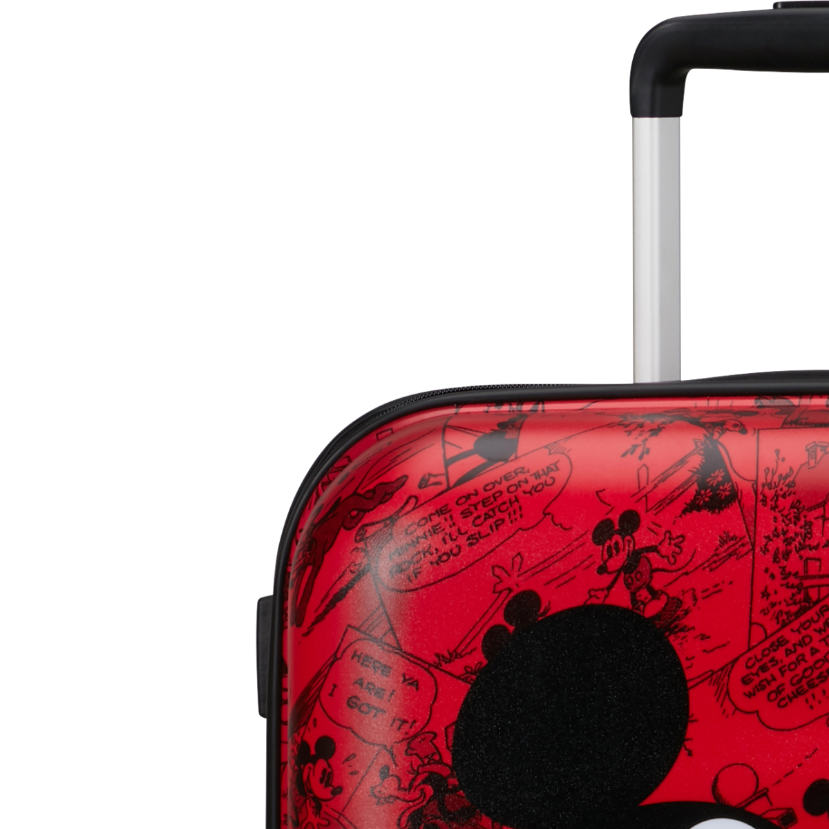 American Tourister Wavebreaker Disney Spinner 67/24 TSA mickey comics red